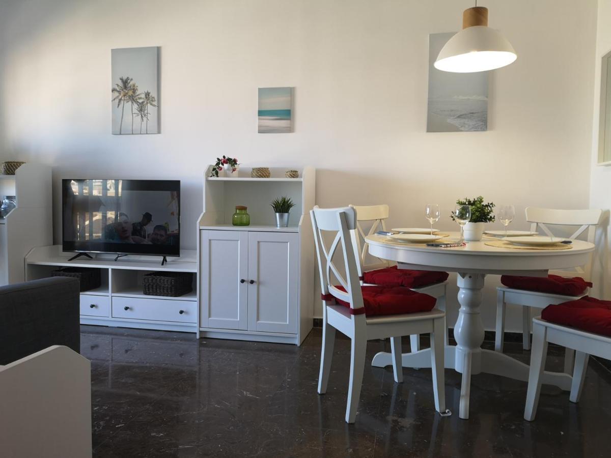 Apartamento 1ª Linea Playa Garaje Piscinas Terraza Τορρεμολίνος Εξωτερικό φωτογραφία