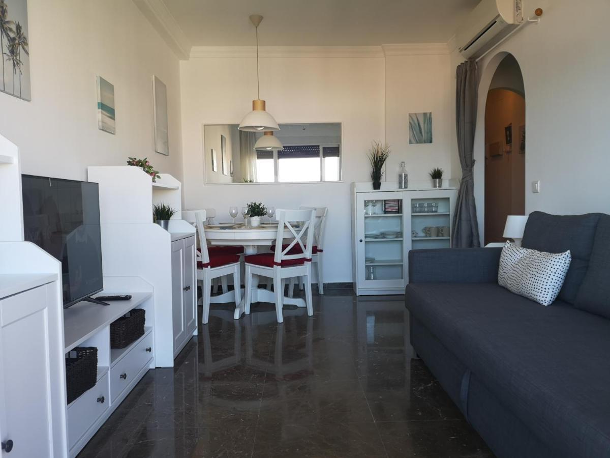 Apartamento 1ª Linea Playa Garaje Piscinas Terraza Τορρεμολίνος Εξωτερικό φωτογραφία